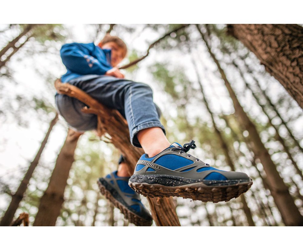 Tenis Criança - Merrell Altalight Baixo - Azuis/Cinzentas - UQF103259